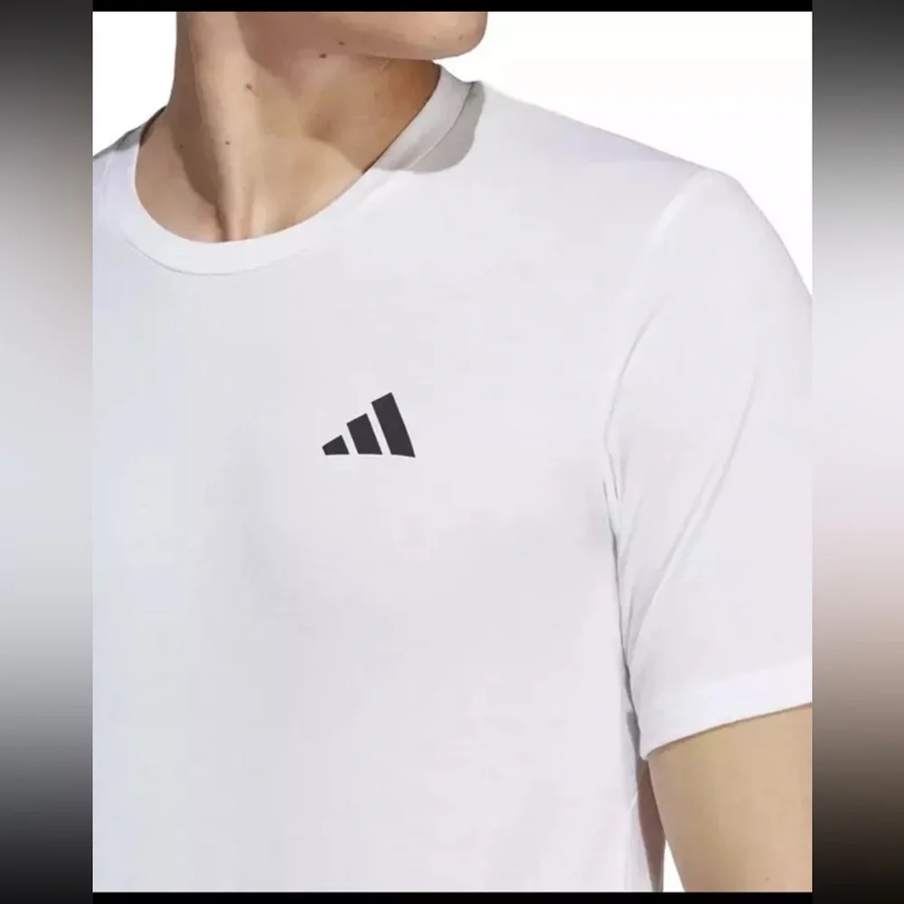 Adidas Men's D4M Training T-Shirt Short Sleeve 4XL White